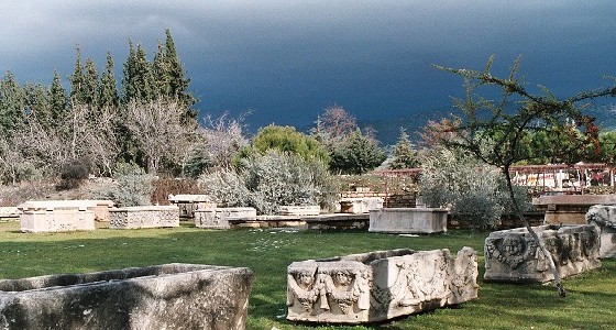 Ruins in Aphrodisias, Turkey